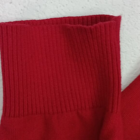 Torrid Womens Red Festive  Christmas Skeleton Sweater sz 3 ( L) - Picture 8 of 12